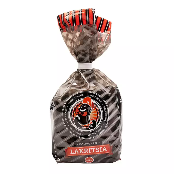 LAKRITSIPALA 500G KOUVOLAN LAKRITSI - Makeiset ja naposteltavat - 6417200023199 - 1