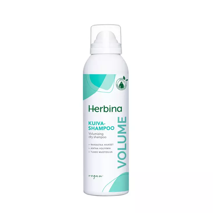 Herbina kuivashampoo Volume 200ml - Hiusten muotoiluaineet - 6414504294089 - 1