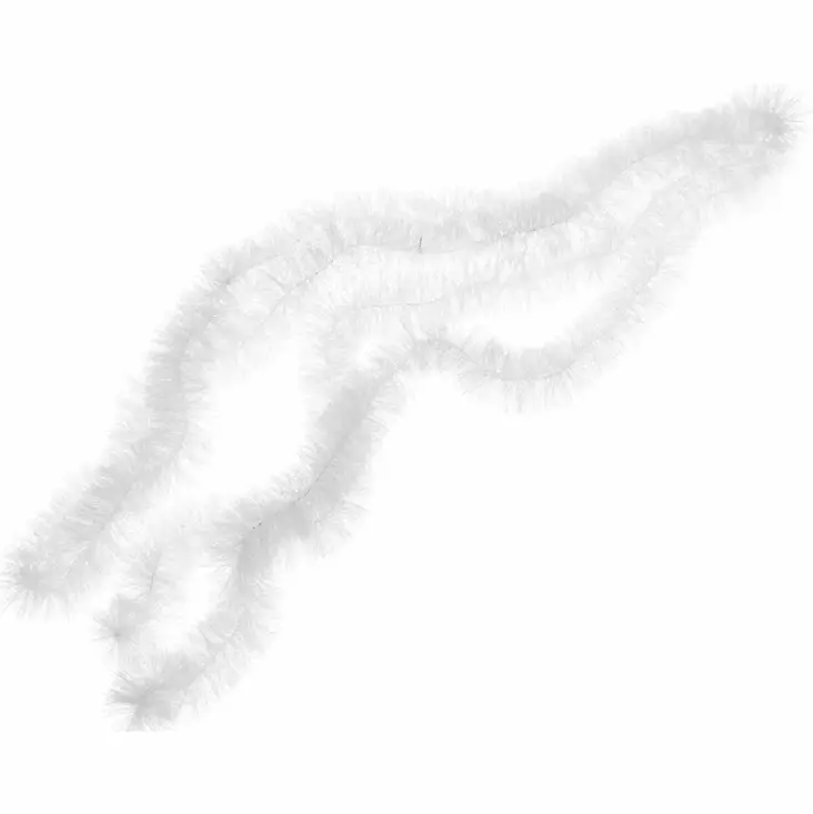 Kuusenpunos valkoinen 4 m - Kuusenpunokset ja latvatähdet - 6410412694959 - 1