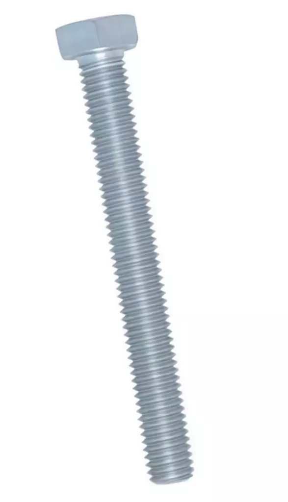 KUUSIORUUVI M10X20 TÄYSKIERRE DIN 933 8.8 ZN 100kpl/pkt Pultti - Ruuvit - 6417926117479 - 1