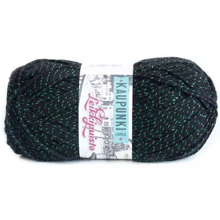 Lanka Leikkipuisto 045 Musta 100 g - Erikoislangat - 6430063330969 - 1