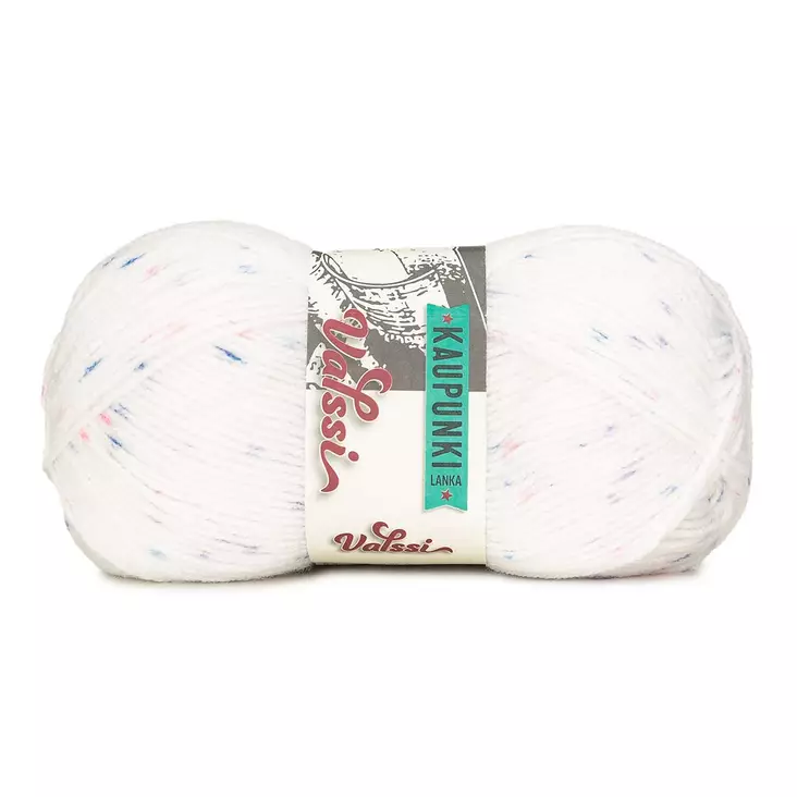 LANKA VALSSI 5709 VALKOINEN/SIN.100G - Akryylilangat - 6430063332789 - 1