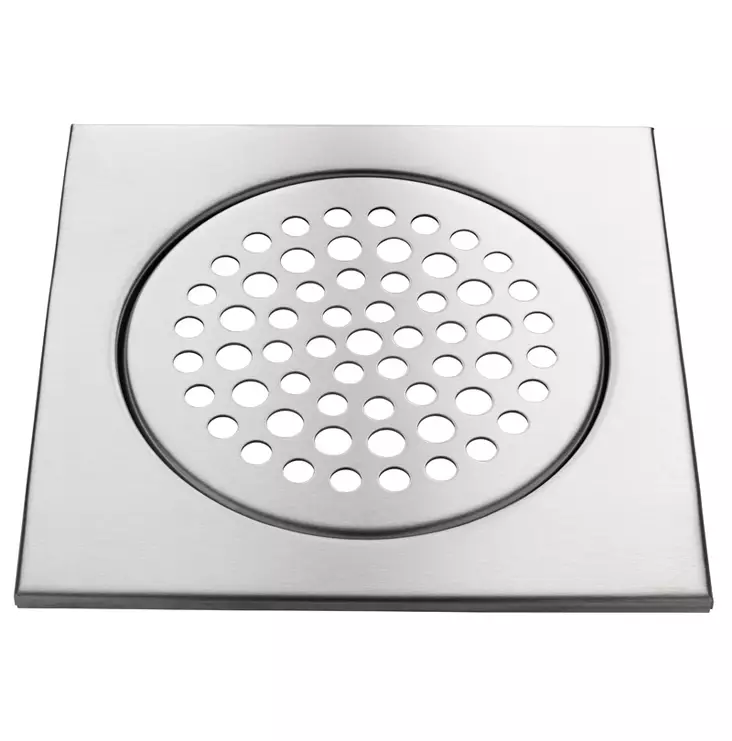 lattiakaivon kehys ruostumaton matta ter=C3=A4s - Lattiakaivot - 6438140052889 - 1