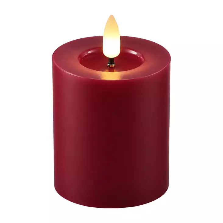 Led liquid wax vahakynttilä 7,5x10cm - Hautakynttilät - 6438506024239 - 1