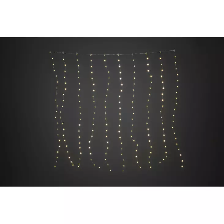 Valoverho 200 microLED 10x2 m - Valosarjat verkkovirta - 6410416583969 - 1