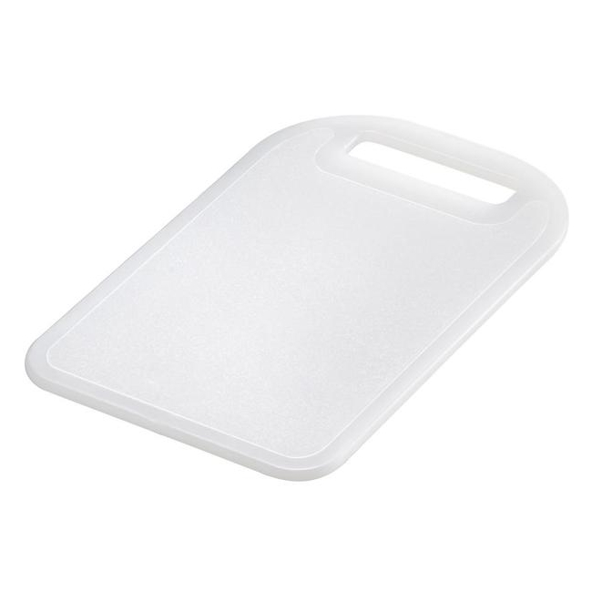 Laadukas ja kest=C3=A4v=C3=A4 kahvallinen leikkuulauta, jota on kevyt =
ja helppo k=C3=A4sitell=C3=A4. Valmistettu korkealaatuisesta muovista.=
 Konepesun kest=C3=A4v=C3=A4. Saatavilla useassa eri koossa. - Keittiöveitset, sakset ja leikkuulaudat - 6411760132919 - 1