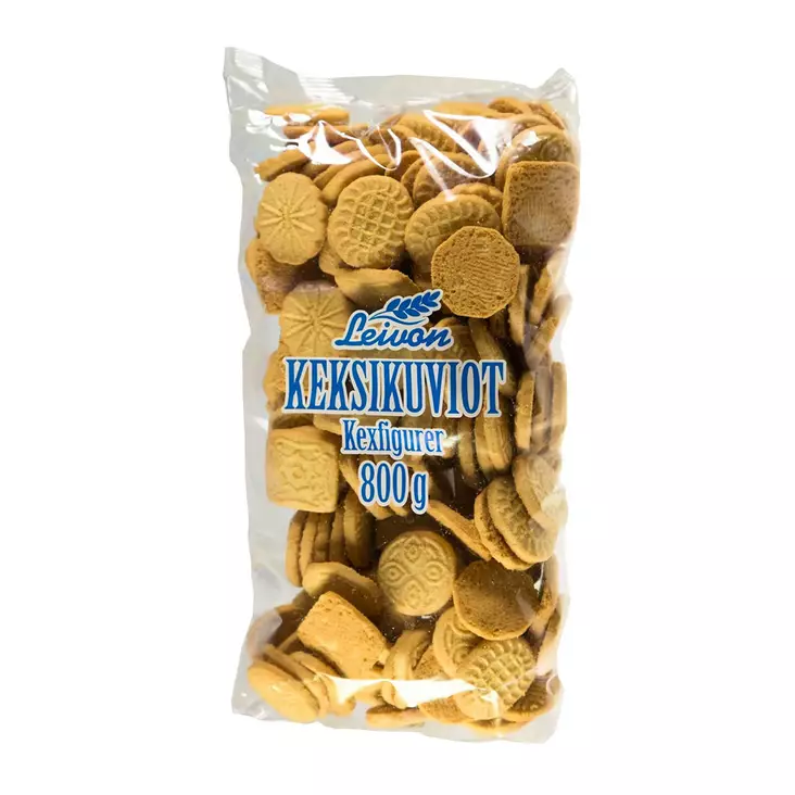 KEKSIKUVIO 800G LEIVO - Leivät, keksit ja leivonnaiset - 6411734000299 - 1