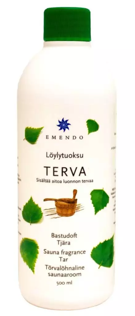 Löylytuoksu Terva 500ml Emendo - Sauna- ja löylytuoksut - 6417892057199 - 1