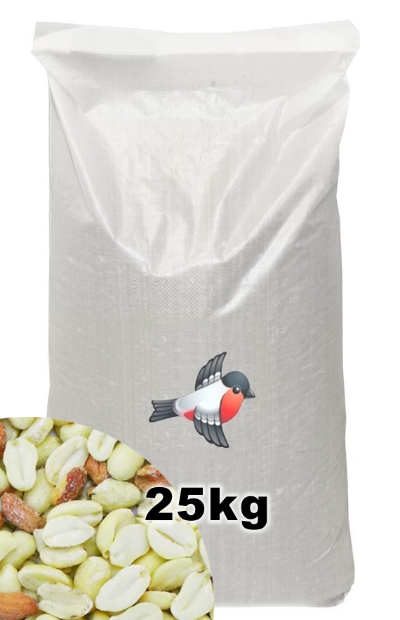 Maapähkinä 25kg kuorittu rikottu - Lintujen talviruokinta, siemenet & talit - 29 - 1