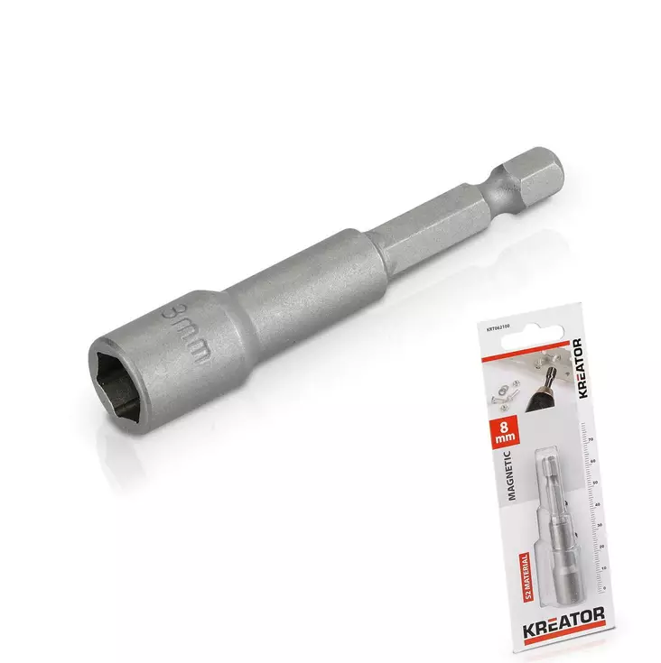 MAGNEETTIHYLSY 8MM - Porakonehylsyt ja hylsypitimet - 5400338048739 - 1