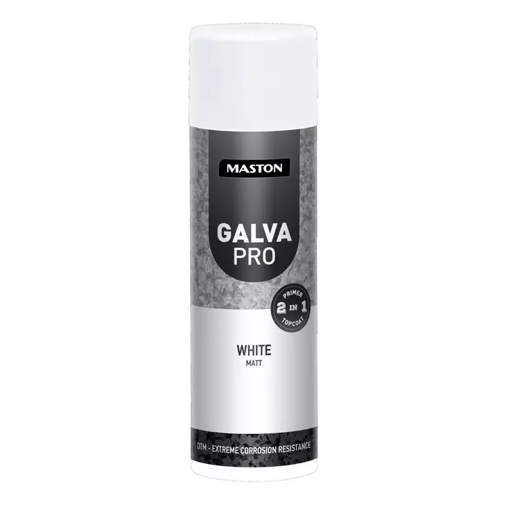 Maston Galva Pro spray Valkoinen 500ml - Spraymaalit - 6412490046989 - 1
