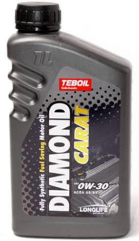 MOOTTORIÖLJY TEBOIL DIAMOND CARAT 0W-30 1L - Moottoriöljyt - 6415790301529 - 1