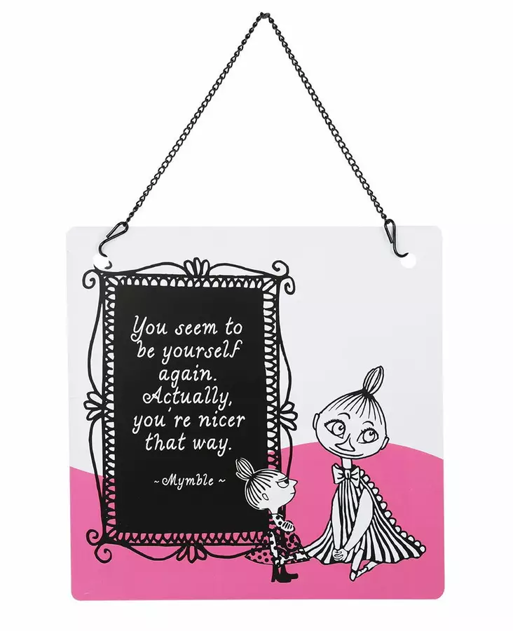 MUUMI TAULU PIKKU MYY 24,5*24,5 V.PUN - Taulut, julisteet ja kehykset - 6416550220999 - 1