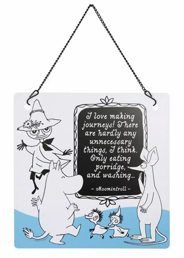 Muumi sisustus/metallitaulu. - Taulut, julisteet ja kehykset - 6416550221019 - 1