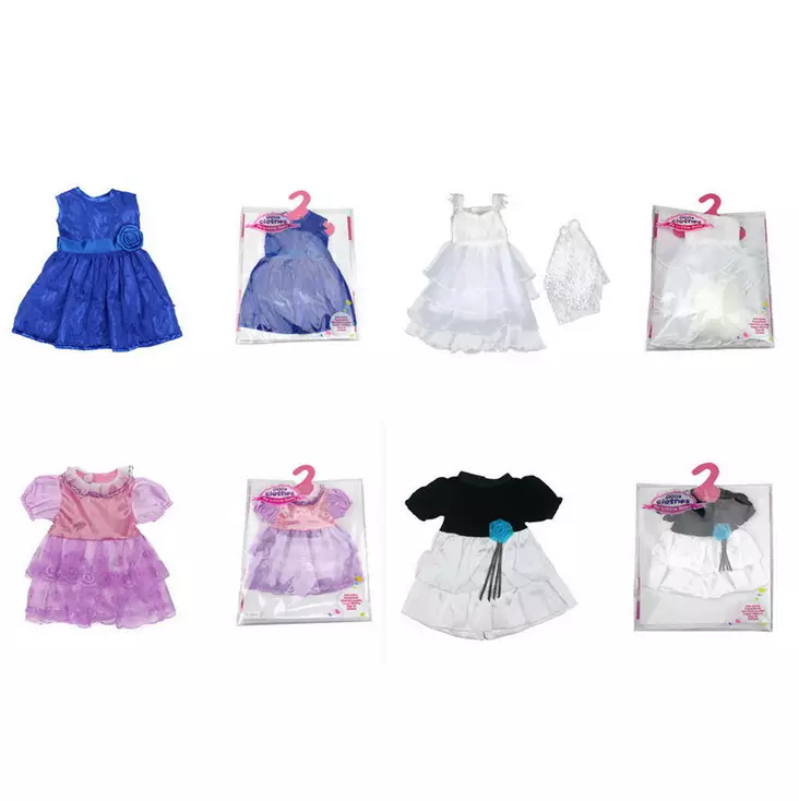 MY LITTLE BABY NUKEN JUHLAVAATE 38-46 cm nukelle - Nuket ja nuken tarvikkeet - 6438484002229 - 1