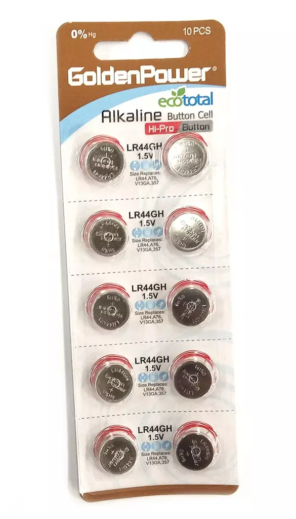 NAPPIPARISTO LR44 10KPL Golden Power - Nappiparistot - 4895026704089 - 1