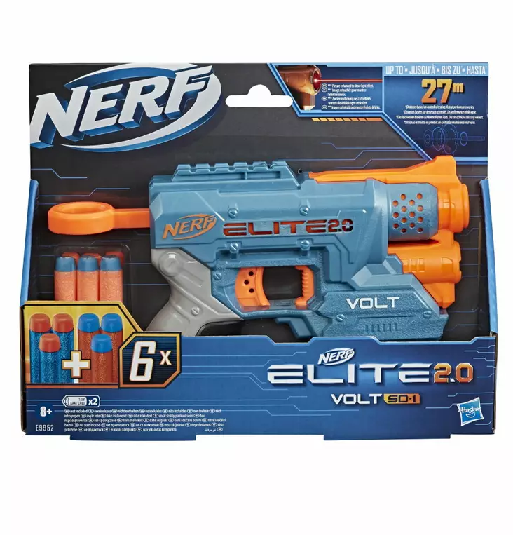 Nerf Elite 2.0 Volt SD-1 vaahtomuoviammusase. - Leikkipyssyt ja leikkiaseet - 5010993732029 - 1