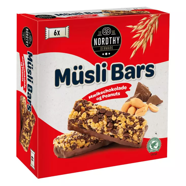 Myslipatukka 6kpl pähkinä & suklaa - Leivät, keksit ja leivonnaiset - 5711070702989 - 1