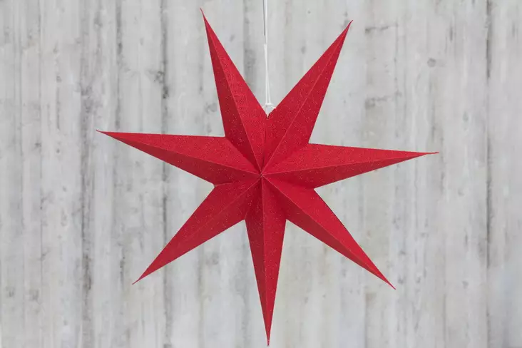 paperit=C3=A4hti joulut=C3=A4hti finnlumor punainen paperit=C3=A4hti - Ikkunan valokoristeet - 6410416001999 - 1