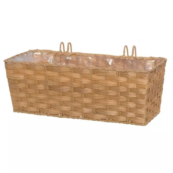 Parvekelaatikko Latte 38,5x13,5x14cm - Ulkoruukut - 6410416332369 - 1