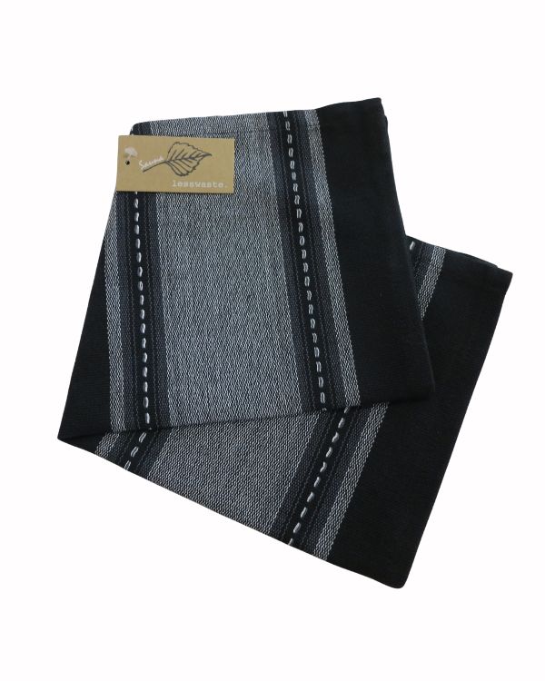 pefletti mustaharmaa 40x45cm - Saunatekstiilit ja laudeliinat - 6438159841009 - 1