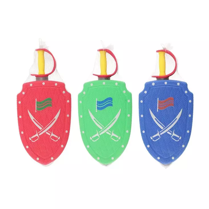 Pehmomiekka ja kilpi - Leikkipyssyt ja leikkiaseet - 6410416155579 - 1