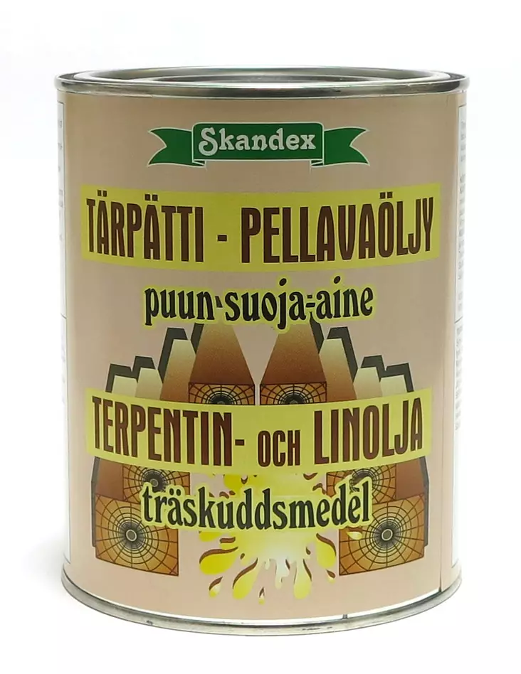 PELLAVAÖLJYTÄRPÄTTI 1L - Puuöljyt ja puunsuoja-aineet - 4741112800329 - 1