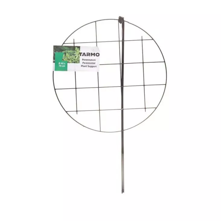 Ristikolla varustettu maahan painettava perennatuki 57 x 105 cm=20 - Pensastuet - 6410412797469 - 2