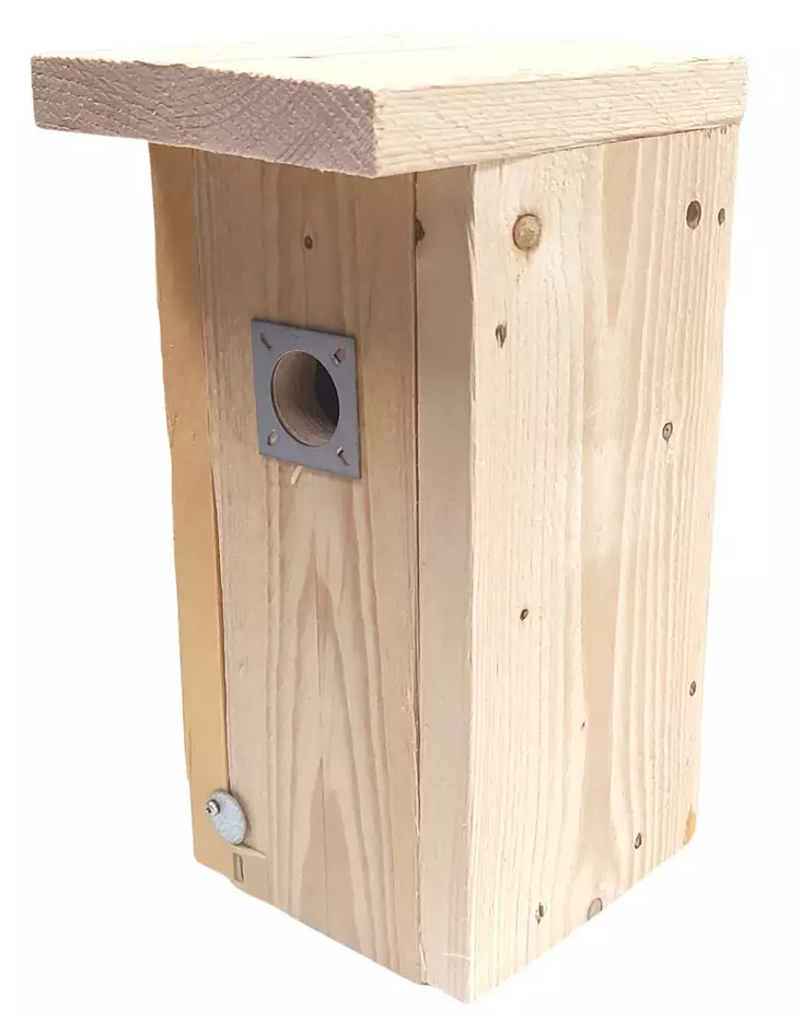 Linnunp=C3=B6ntt=C3=B6 perinteinen puinen - Linnunpöntöt - 6417036080359 - 1