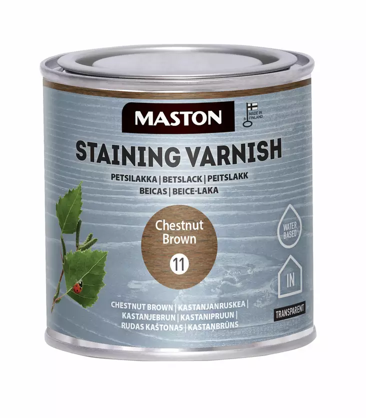 PETSILAKKA KASTANJANRUSKEA 250ml - Lakat - 6412490003609 - 1