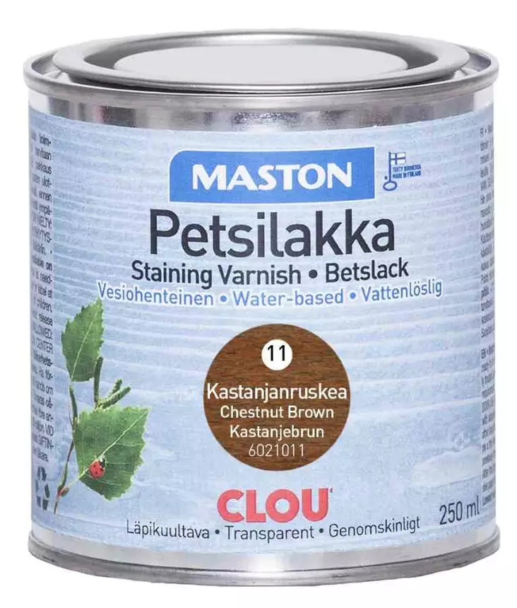 PETSILAKKA KASTANJANRUSKEA 250ml - Lakat - 6412490003609 - 1