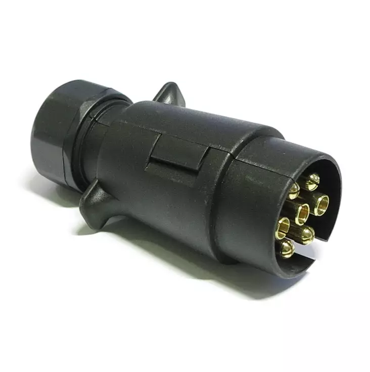 Perävaunun pistoke 7-napainen - Peräkärryn pistorasiat ja adapterit - 6438168090849 - 1