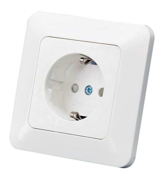 PISTORASIA 1-OSAINEN UPPO MAADOITETTU - Pistorasiat, haaroittimet ja kytkimet - 6438140952219 - 1