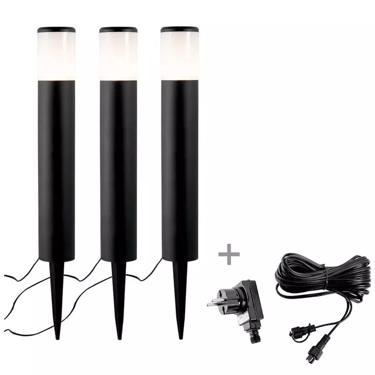 Pollarivalaisinsetti Airam Lucio 3 kpl - Ulkovalaisimet - 6435200304049 - 1