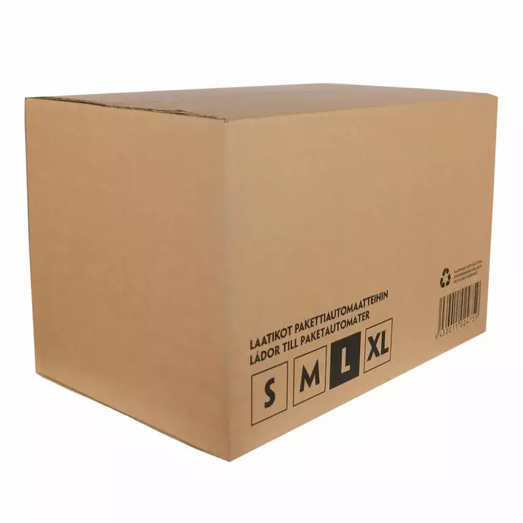 Postituslaatikko L 520 x 330 x 330mm - Kiristekalvot ja pakkausmateriaalit - 6430011024759 - 1
