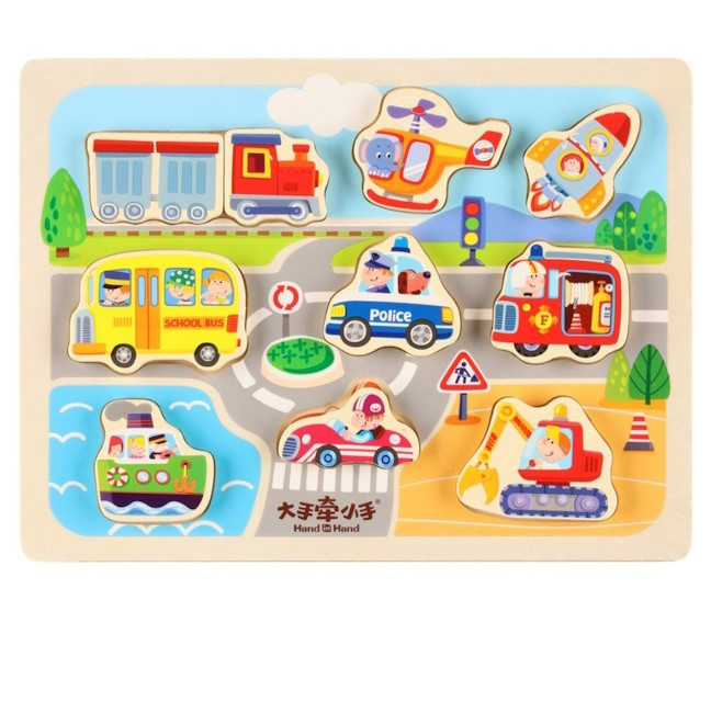 kulkuneuvot palapeli - Lasten palapelit - 6410416201559 - 1