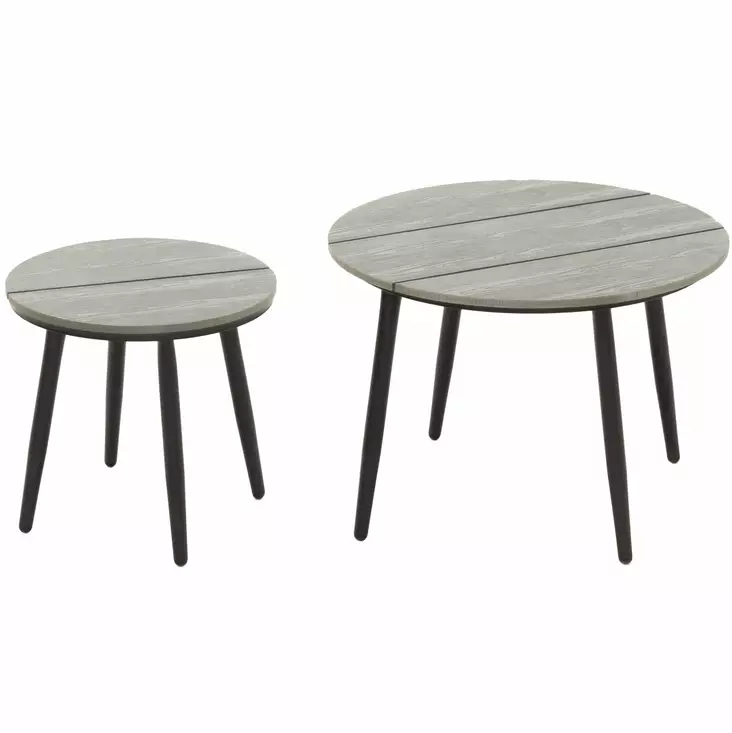 PUUTARHAPÖYTÄ 2KPL POLYWOOD PINNALLA 4LIVING - Puutarhapöydät - 6410413133679 - 1