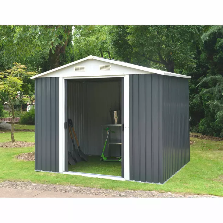 Pihavaja puutarhavaja metallinen vaja ulkorakennus - Puutarhavajat - 6410416082349 - 1