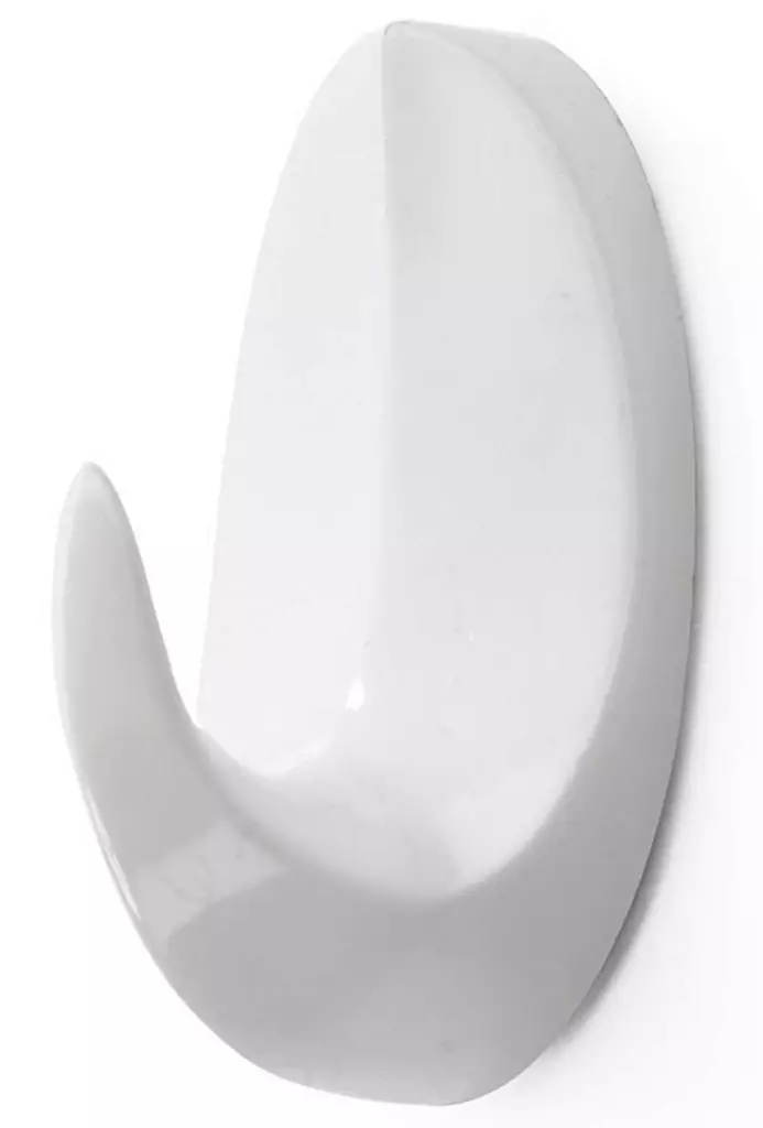 PYYHEKOUKKU 1040 VALKOINEN 2KPL - Koukut, naulakot ja telineet - 6420614021699 - 1