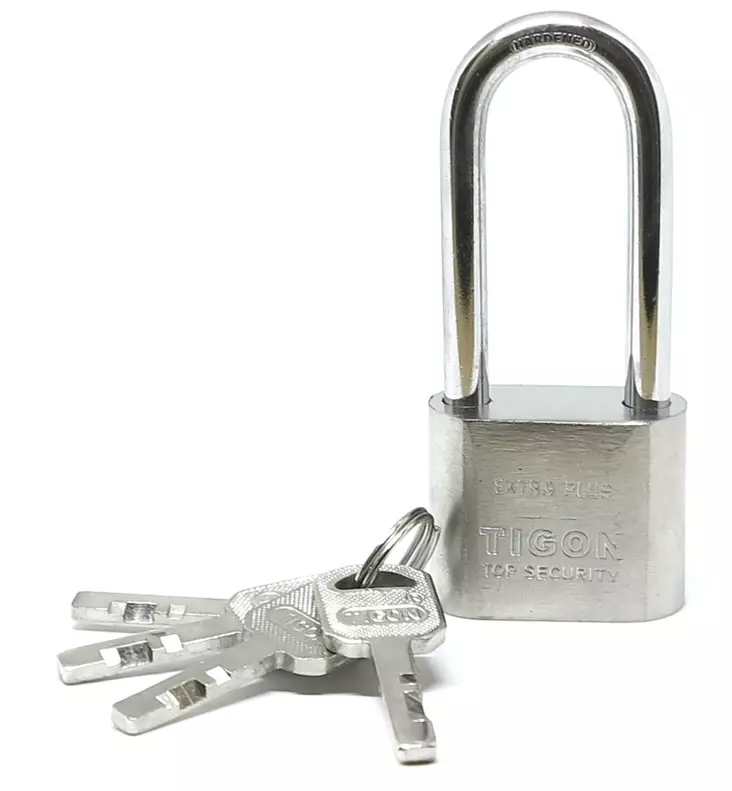 RIIPPULUKKO PITKÄ 40MM TIGON Heavy duty Lock - Riippulukot, kassalippaat ja kassakaapit - 6438417029729 - 1