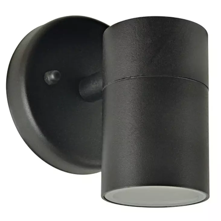 Seinävalaisin AMURI GU10 IP44 musta - Ulkovalaisimet - 6438140480309 - 1