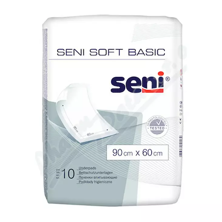 Seni kertakäyttöinen alussuoja basic 10 - Inkontinenssisuojat ja aikuisten vaipat - 5900516692469 - 1