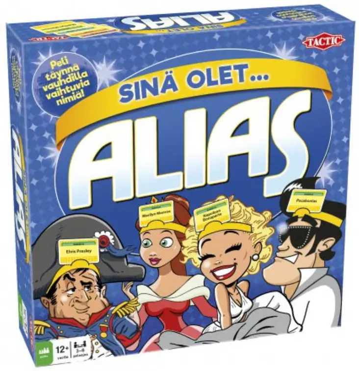 SINÄ OLET... ALIAS LAUTAPELI - Lautapelit ja seurapelit - 6416739544069 - 1
