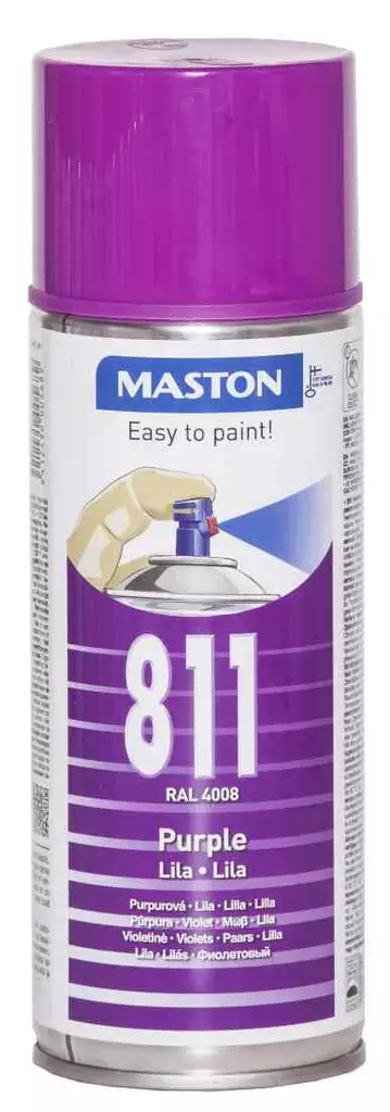 SPRAYMAALI LILA 811 400ML MASTON - Spraymaalit - 6412490005689 - 1