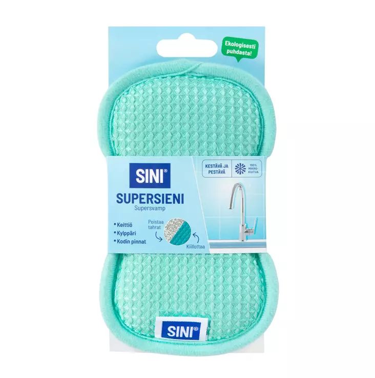 sini supersieni siivoussieni pesusieni - Hankaussienet ja ihmesienet - 6423800035159 - 1