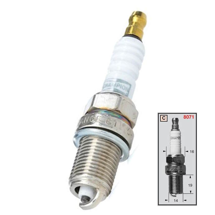 Pienmoottorin sytytystulppa - Sytytystulpat - 5010874507159 - 1