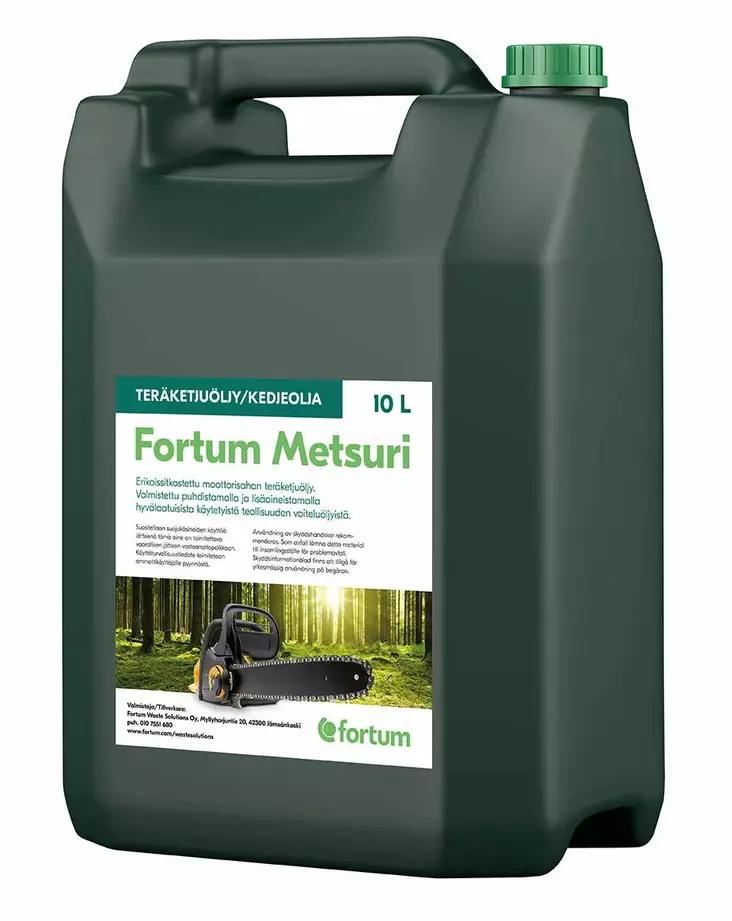 TERÄKETJUÖLJY 10L METSURI - Erikoisöljyt ja lisäaineet - 6418591023409 - 1