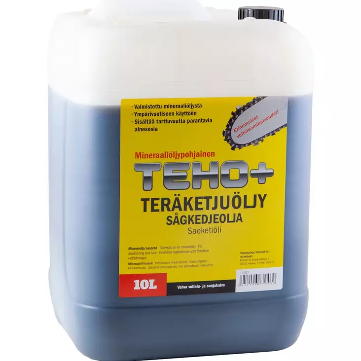Teräketjuöljy 10L Teho + - Erikoisöljyt ja lisäaineet - 6417196779469 - 1