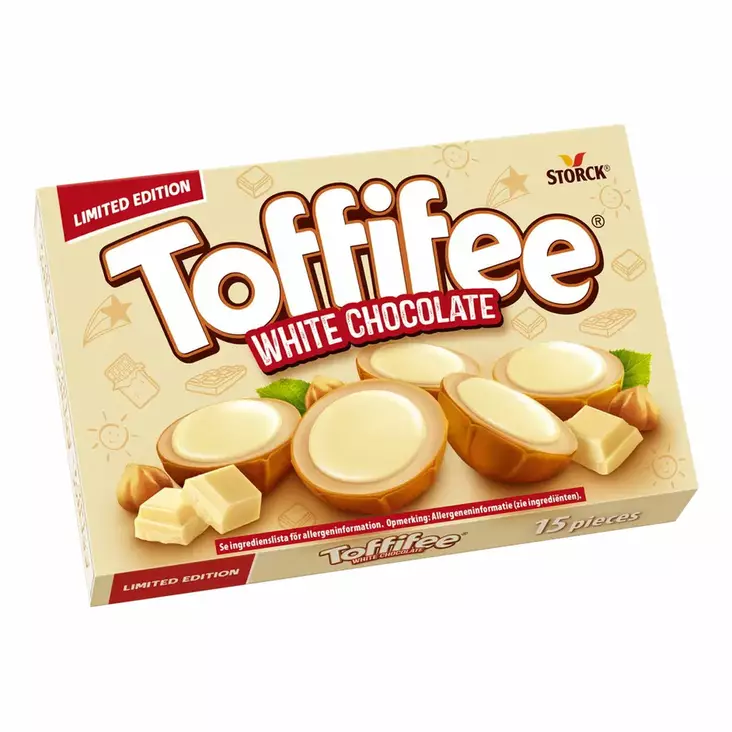 Toffifee White Chocolate 125g - Makeiset ja naposteltavat - 4014400932959 - 1