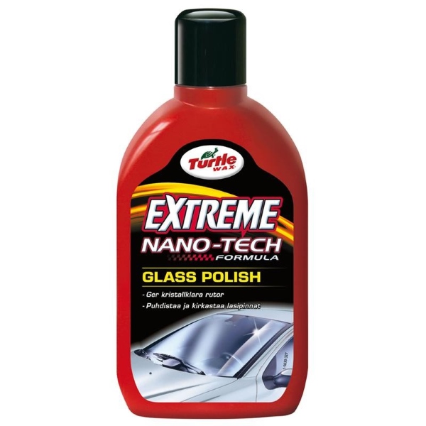 TURTLE WAX EXTREME NANO-TECH GLASS POLISH 500ML - Autoshampoot ja pesuaineet - 5010322746819 - 1
